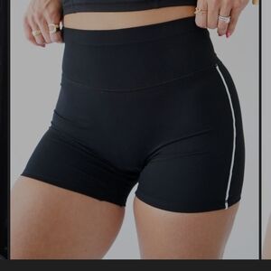 FIRST HEALTH APPAREL High-Waisted Shorts